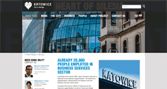 Desktop Screenshot of invest.katowice.eu